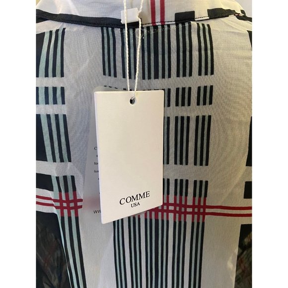 Comme USA Longsleeve Plaid Blouse - Picture 2 of 5